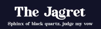 The Jagret by Riyadh Rahman — Serif Font — thumbnail 2