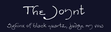 The Joynt by FontPanda — Script Handwritten Font — thumbnail 2