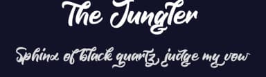 The Jungler by Octotype  | Thomas Boucherie — Script Handwritten Font — thumbnail 2