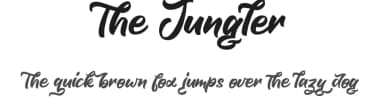 The Jungler by Octotype  | Thomas Boucherie — Script Handwritten Font — thumbnail 1