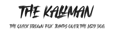 The Kallman by Sabrcreative — Script Handwritten Font — thumbnail 1