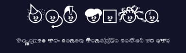 The Kids by Fontalicious — Dingbats Font — thumbnail 2