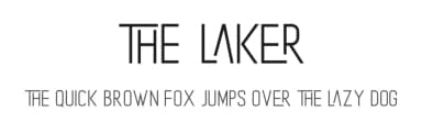 The Laker by Vultype — Sans Serif Font — thumbnail 1