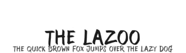 The Lazoo by Toko Laris Djaja — Script Handwritten Font — thumbnail 1