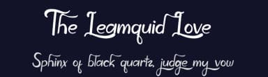 The Leamquid Love by Kateeng Ciu — Script Handwritten Font — thumbnail 2