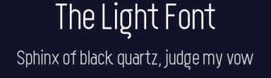 The Light Font by Sven Pels — Sans Serif Font — thumbnail 2