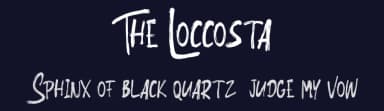 The Loccosta by InspiraType — Script Handwritten Font — thumbnail 2