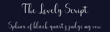 The Lovely Script by Cut Story — Script Handwritten Font — thumbnail 2