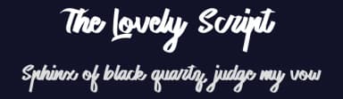 The Lovely Script by Vz Type — Script Handwritten Font — thumbnail 2