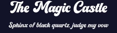 The Magic Castle by BlackFridayFont FMF — Script Handwritten Font — thumbnail 2