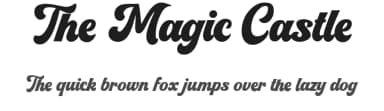 The Magic Castle by BlackFridayFont FMF — Script Handwritten Font — thumbnail 1