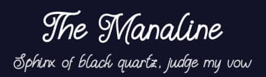 The Manaline by Bearytype — Script Handwritten Font — thumbnail 2