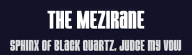 The Mezirane by Almarkhatype — Sans Serif Font — thumbnail 2