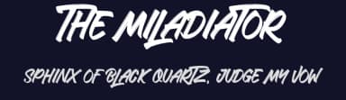 The Miladiator by Kotak Kuning Studio — Script Handwritten Font — thumbnail 2