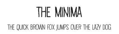 The Minima by Woodcutter — Script Handwritten Font — thumbnail 1