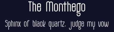 The Monthego by Jujun Gag — Sans Serif Font — thumbnail 2