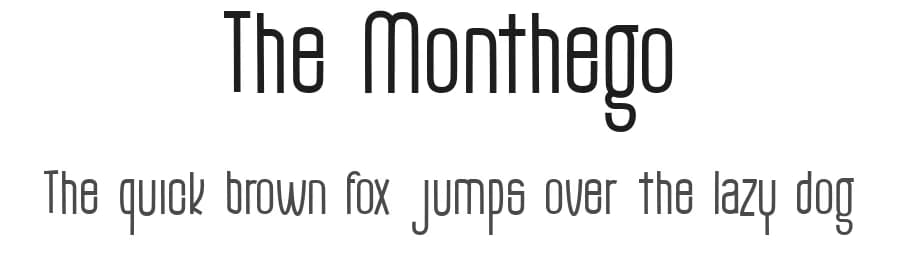 The Monthego by Jujun Gag — Sans Serif Font
