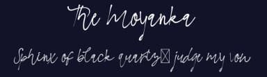 The Moyanka by Edric Studio — Script Handwritten Font — thumbnail 2