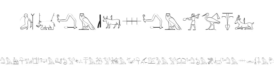 The Nile Song by Intellecta Design — Dingbats Font