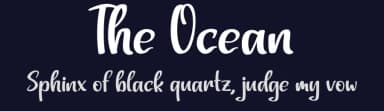 The Ocean by Nirmala Creative — Script Handwritten Font — thumbnail 2