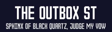 The Outbox St by Southype — Sans Serif Font — thumbnail 2