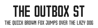 The Outbox St by Southype — Sans Serif Font — thumbnail 1