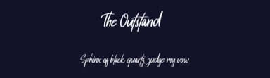 The Outstand by Moonstone Co — Script Handwritten Font — thumbnail 2