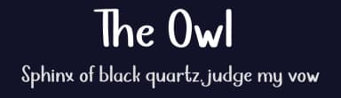 The Owl by Erik Studio — Script Handwritten Font — thumbnail 2