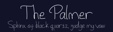 The Palmer by Samone — Script Handwritten Font — thumbnail 2