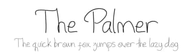 The Palmer by Samone — Script Handwritten Font — thumbnail 1