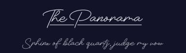 The Panorama by MJType — Script Handwritten Font — thumbnail 2