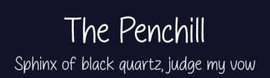 The Penchill by MJType — Script Handwritten Font — thumbnail 2