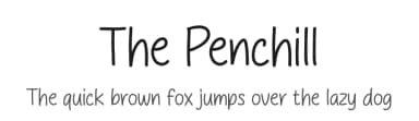 The Penchill by MJType — Script Handwritten Font — thumbnail 1