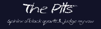 The Pits by JSH creates — Script Handwritten Font — thumbnail 2