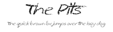 The Pits by JSH creates — Script Handwritten Font — thumbnail 1