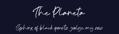 The Planeta by AminMario — Script Handwritten Font — thumbnail 2