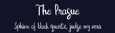 The Prague by Wellscript Studio — Script Handwritten Font — thumbnail 2