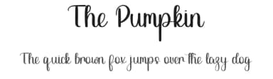 The Pumpkin by Inermedia Studio — Script Handwritten Font — thumbnail 1