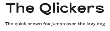 The Qlickers by StringLabs Creative Studio — Sans Serif Font — thumbnail 1