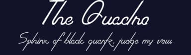 The Quadro by welovefont@gmail.com welovefont — Script Handwritten Font — thumbnail 2