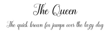 The Queen by Erik Studio — Script Handwritten Font — thumbnail 1