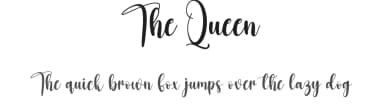 The Queen by Scratchones — Script Handwritten Font — thumbnail 1