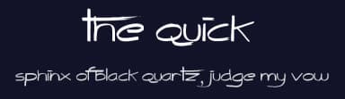 The Quick by JSH creates — Script Handwritten Font — thumbnail 2