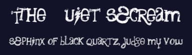 The Quiet Scream by Segments Design (aka Last Soundtrack) — Script Handwritten Font — thumbnail 2