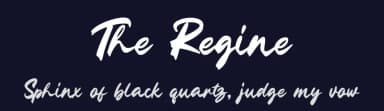 The Regine by Rochart Studio — Script Handwritten Font — thumbnail 2