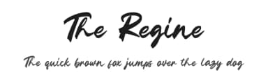 The Regine by Rochart Studio — Script Handwritten Font — thumbnail 1