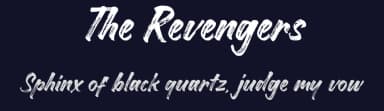 The Revengers by Nugs Studio — Script Handwritten Font — thumbnail 2