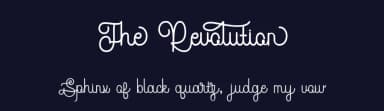 The Revolution by Bexxtype — Script Handwritten Font — thumbnail 2