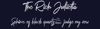 The Rich Jullietta by Ketikata Studio — Script Handwritten Font — thumbnail 2