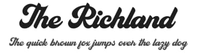 The Richland by NeutroneLabs — Script Handwritten Font — thumbnail 1